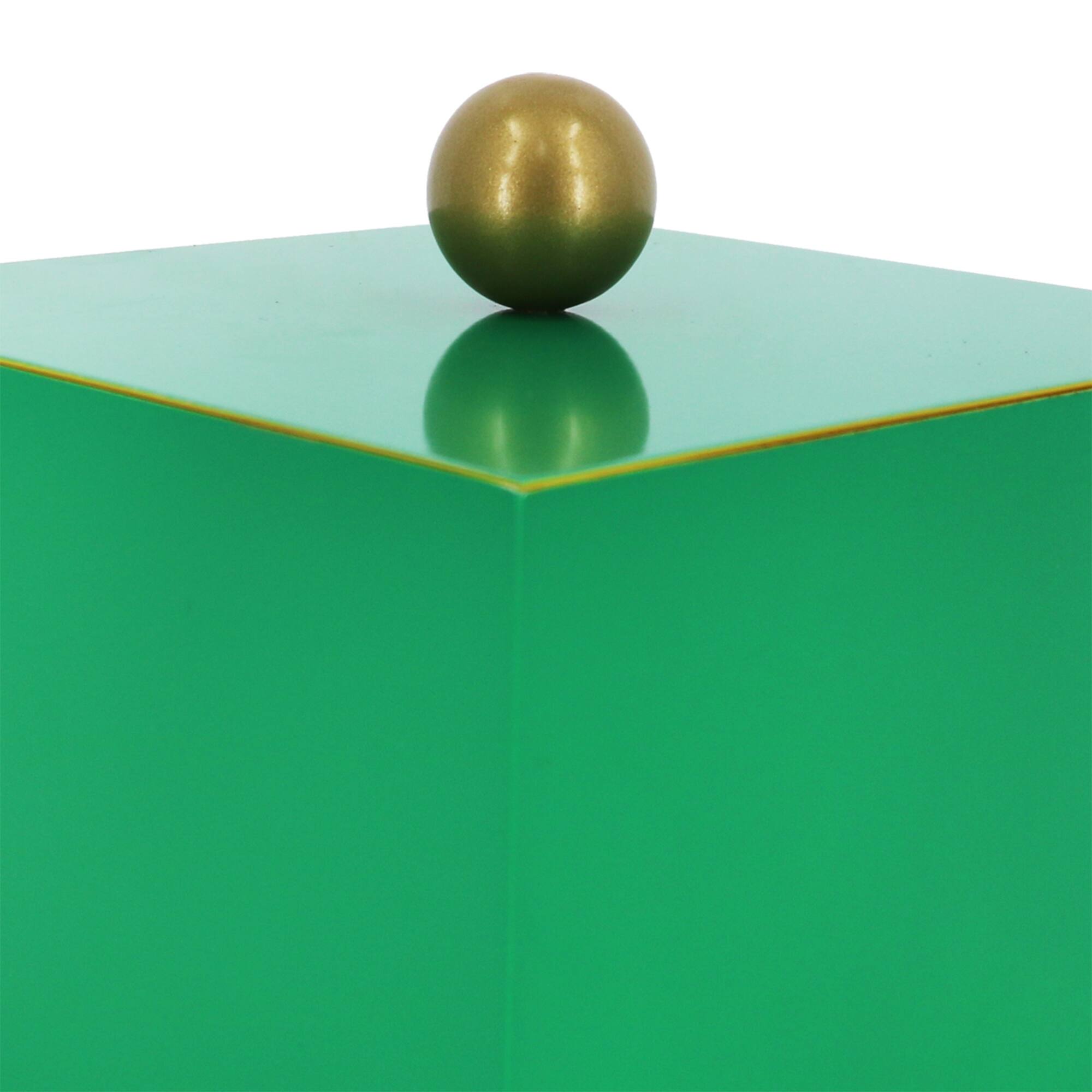 Jonathan Adler x Michaels 6" Green Tabletop Box with Lid